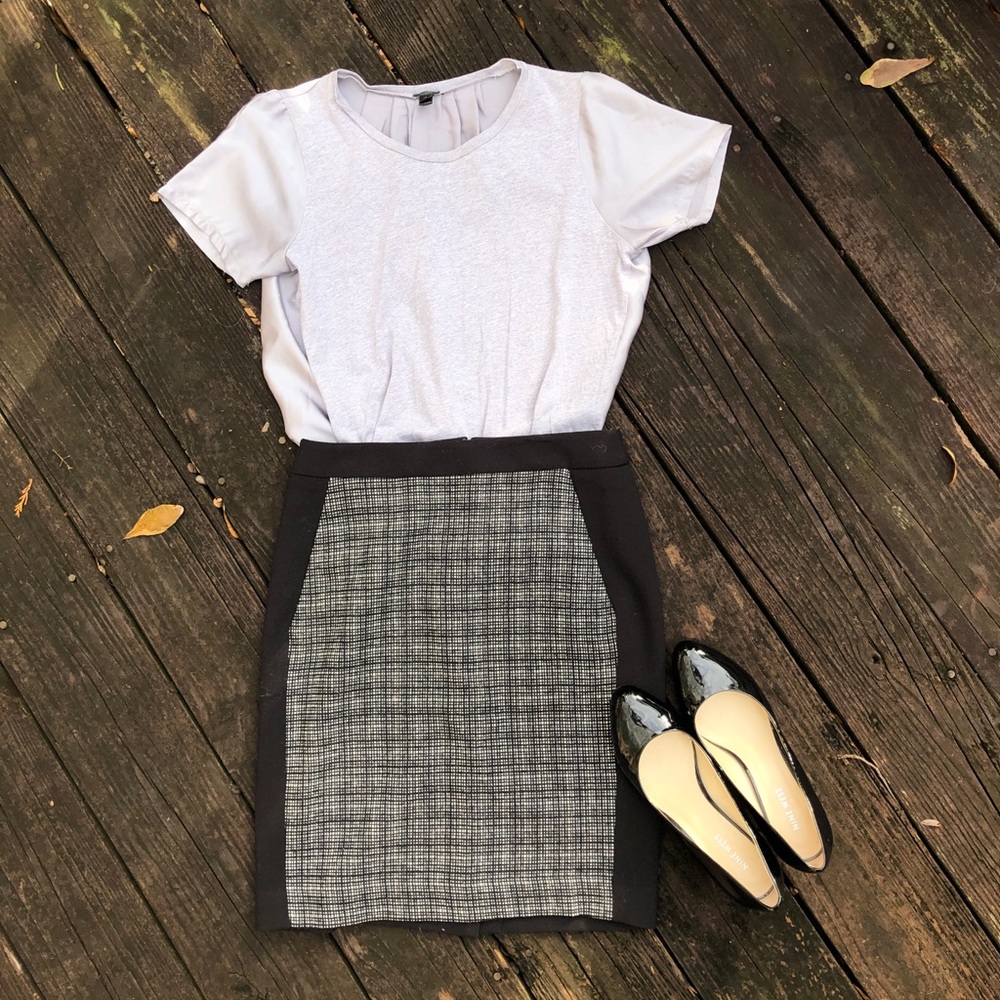 SOLD Talbots black pencil skirt